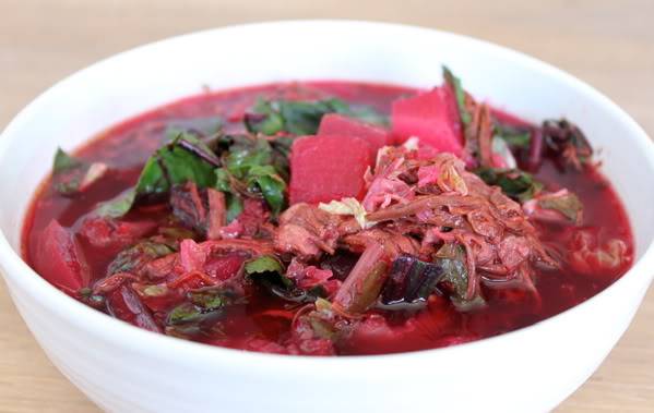Delicious paleo-friendly spare rib and vegetable soup